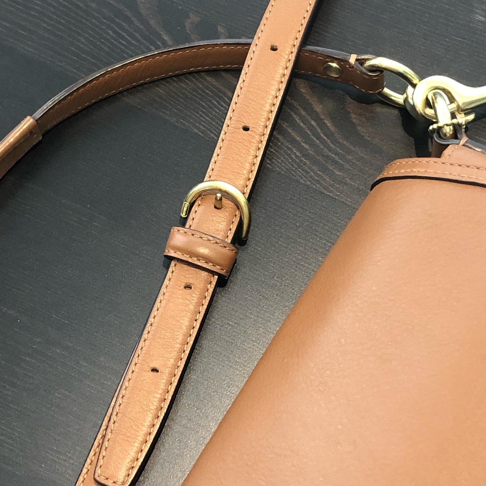 Coach Tan Shoulder bag w Crossbody Strap - Picture 12 of 13